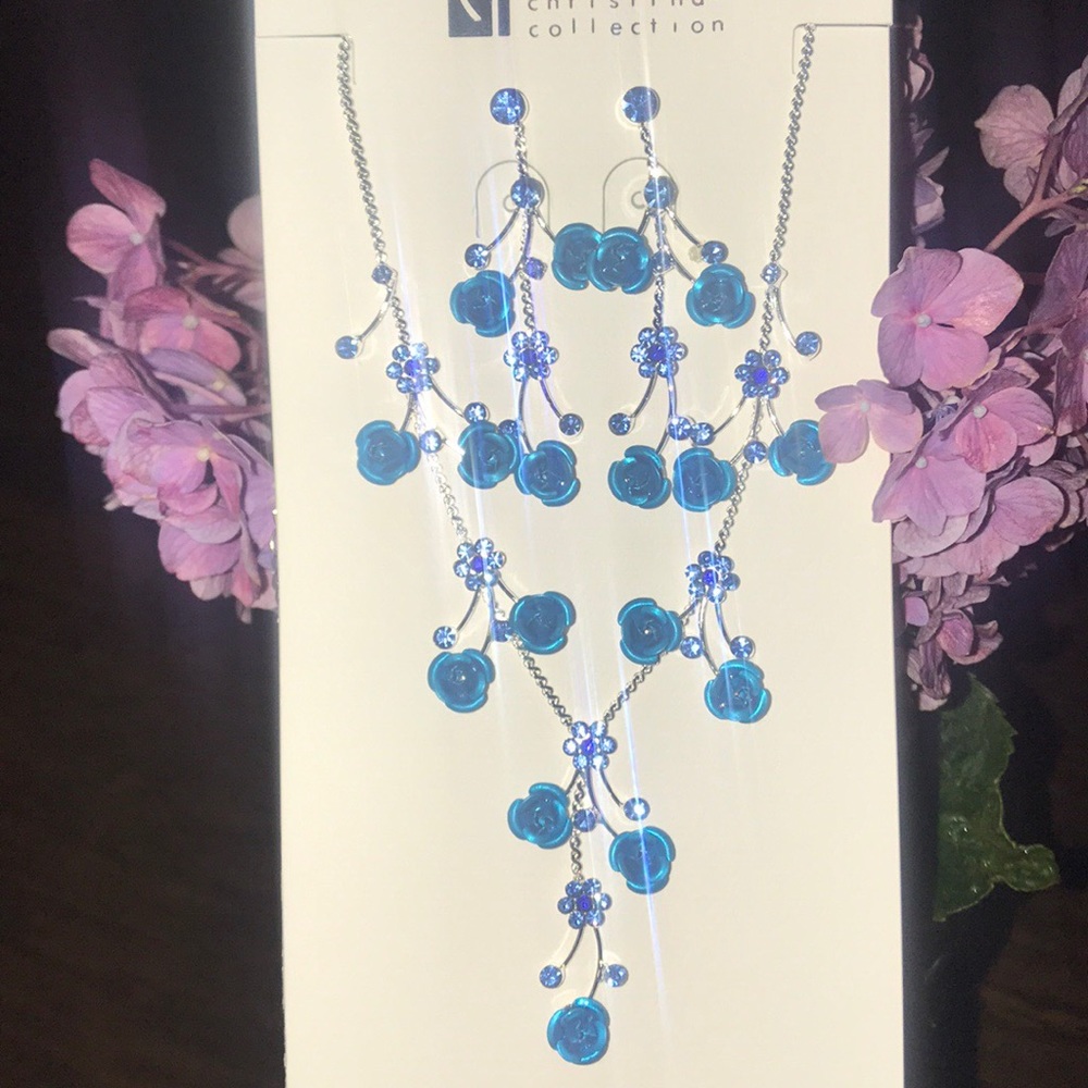 Necklace earrings